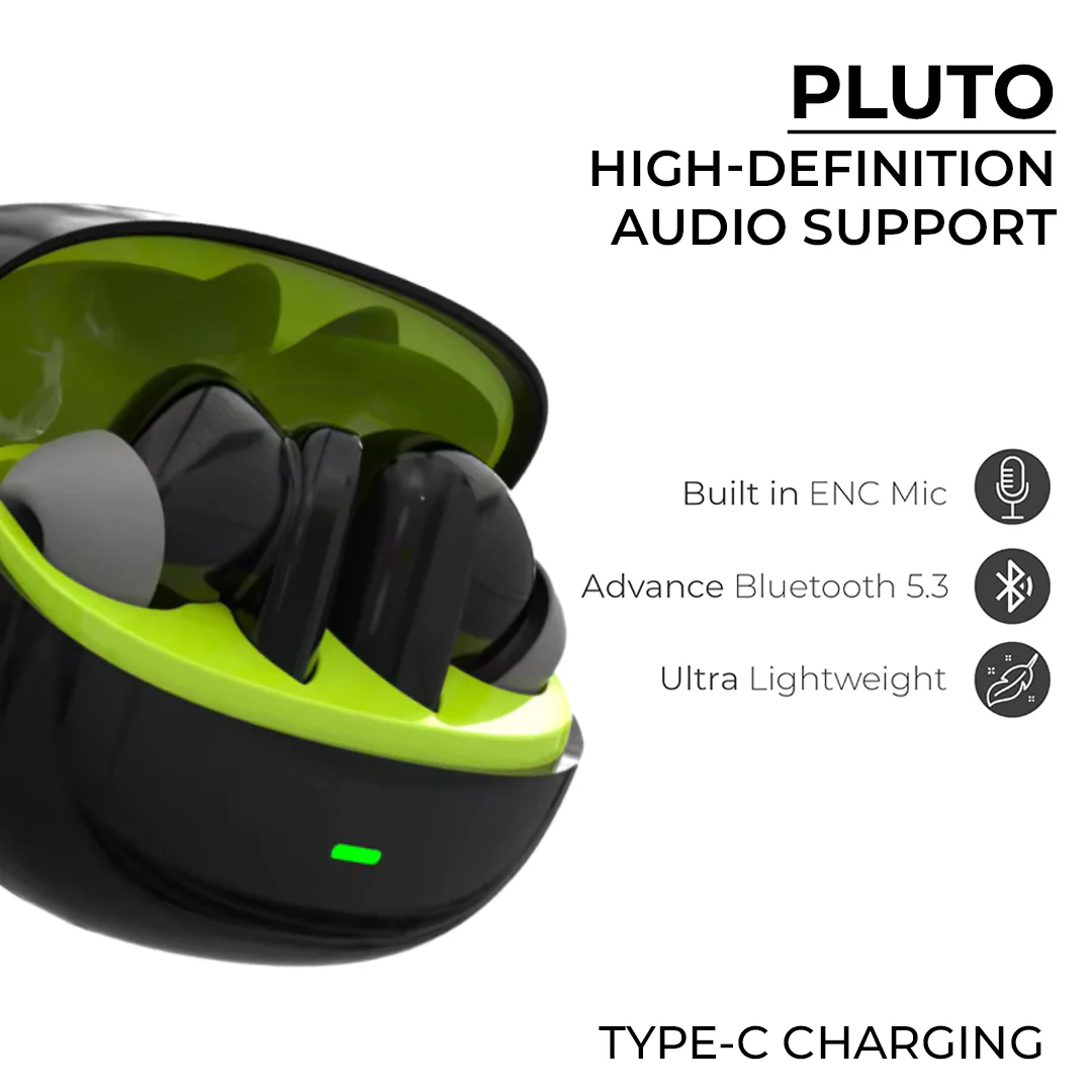 TecMarx Pluto Bluetooth Earbuds | 30 Hr Play Time | Ultra Light Weight | IPX Water Resistant - Image 8